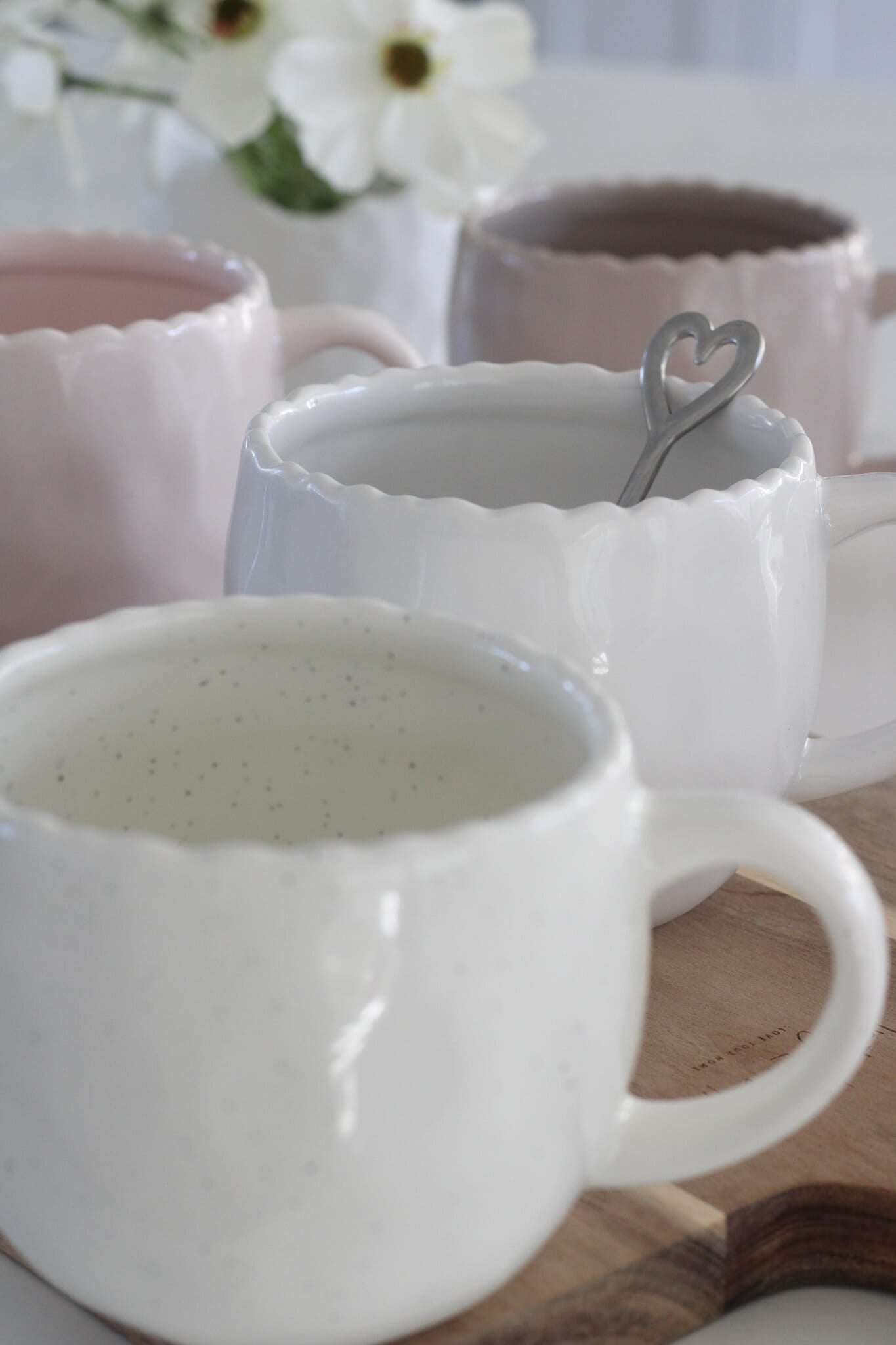 Ceramic Egg Mug - Pink