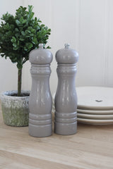 Grey Salt & Pepper Mills - Classic Design