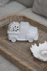 Car With Pumpkin - LED