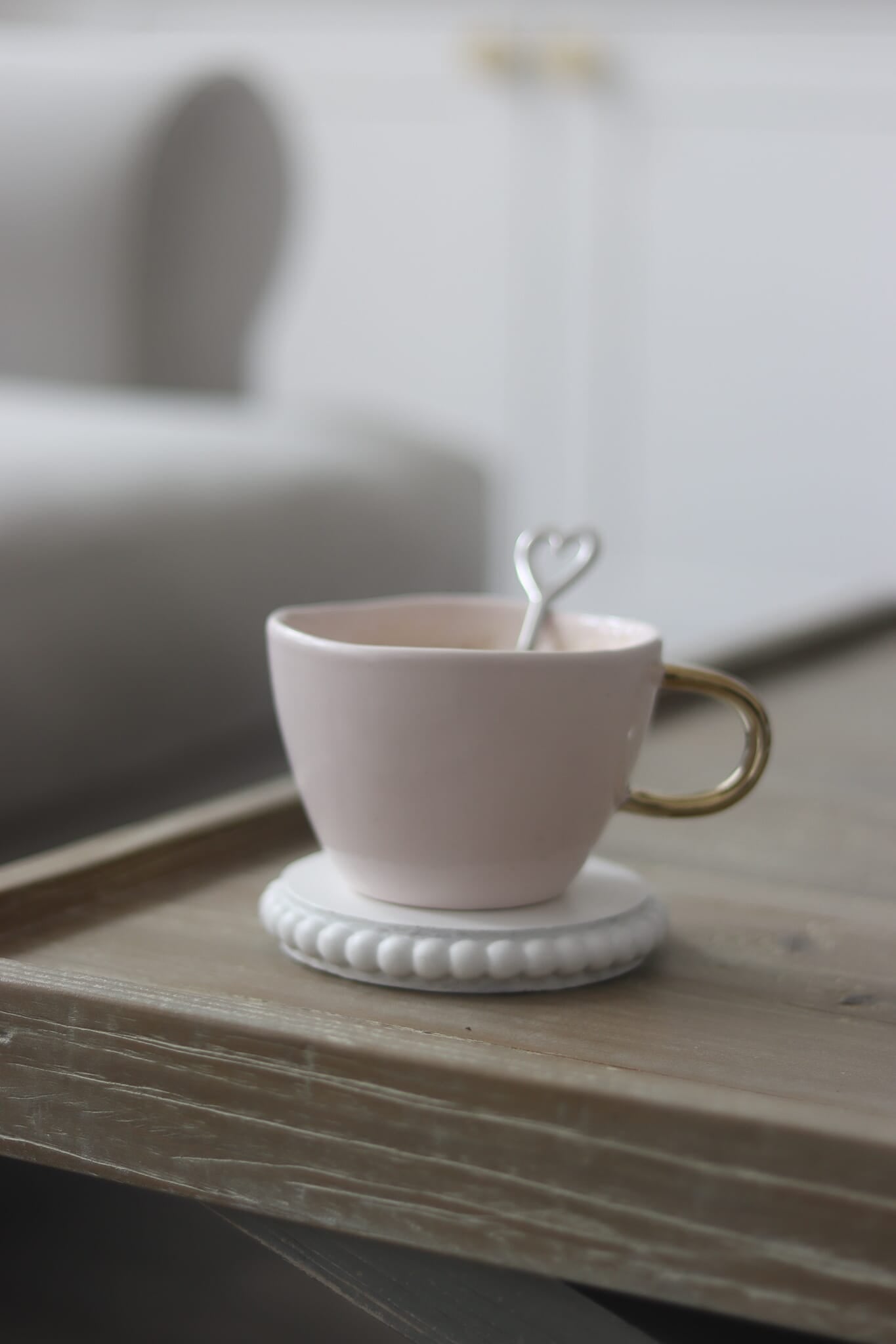 Irregular Ceramic Mug - Pink