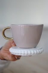 Irregular Stoneware Mug - Autumn