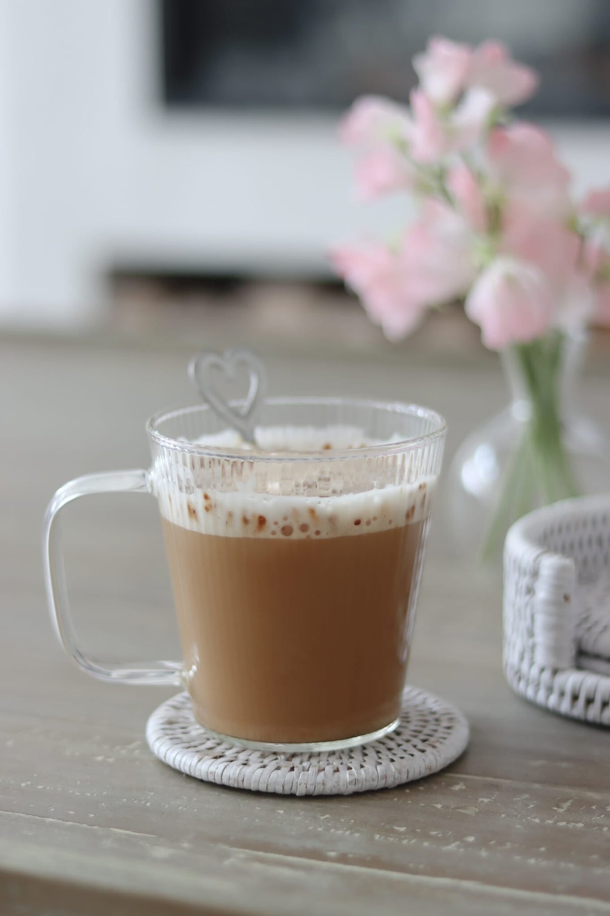 Fluted Glass Mug