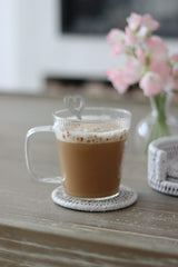 Fluted Glass Mug