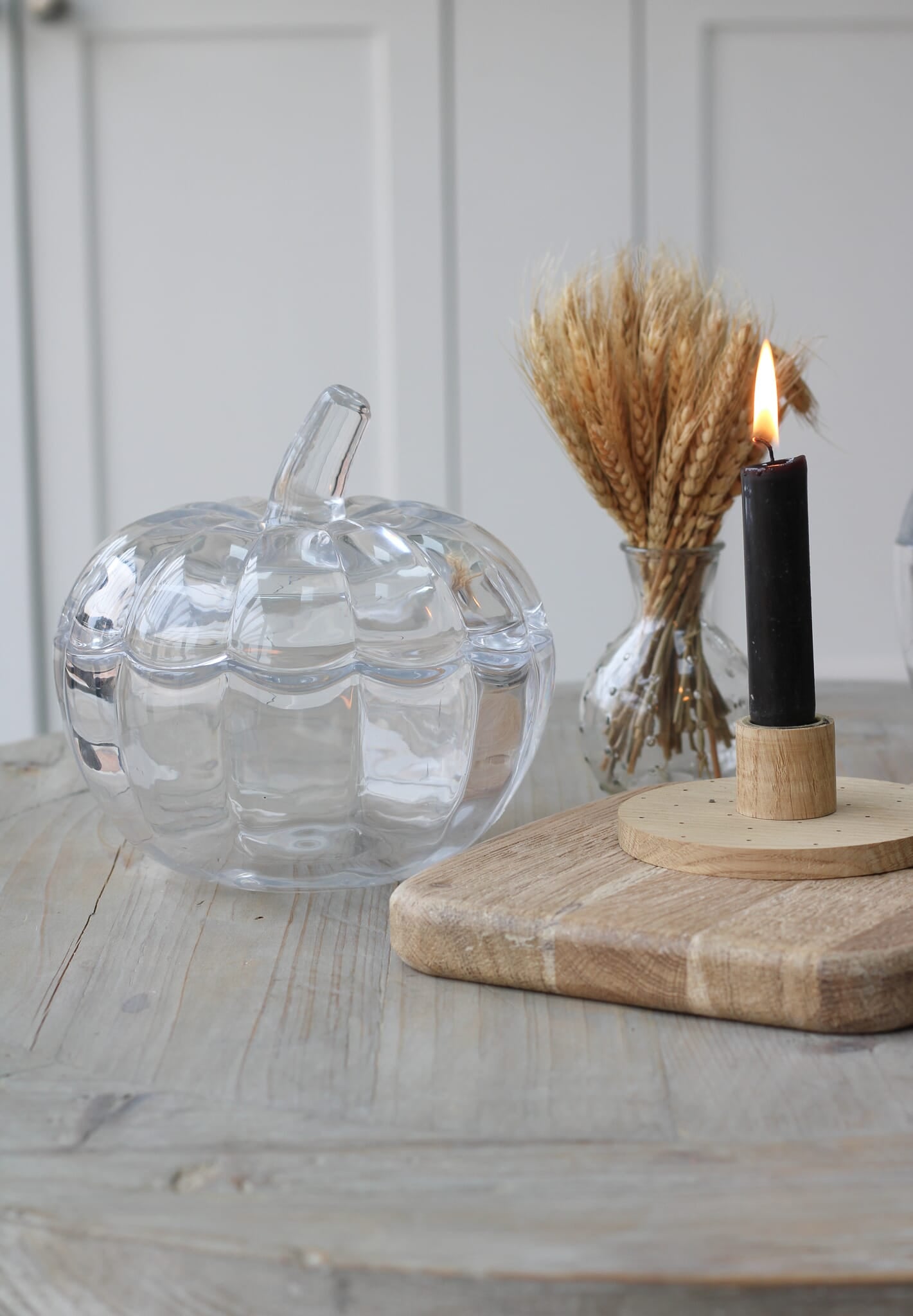 Large Glass Pumpkin