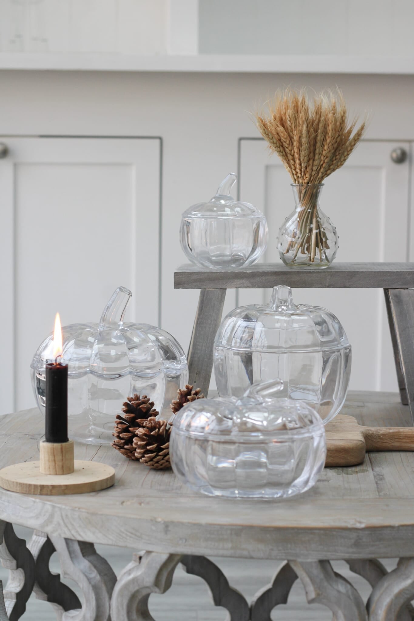 Large Glass Pumpkin