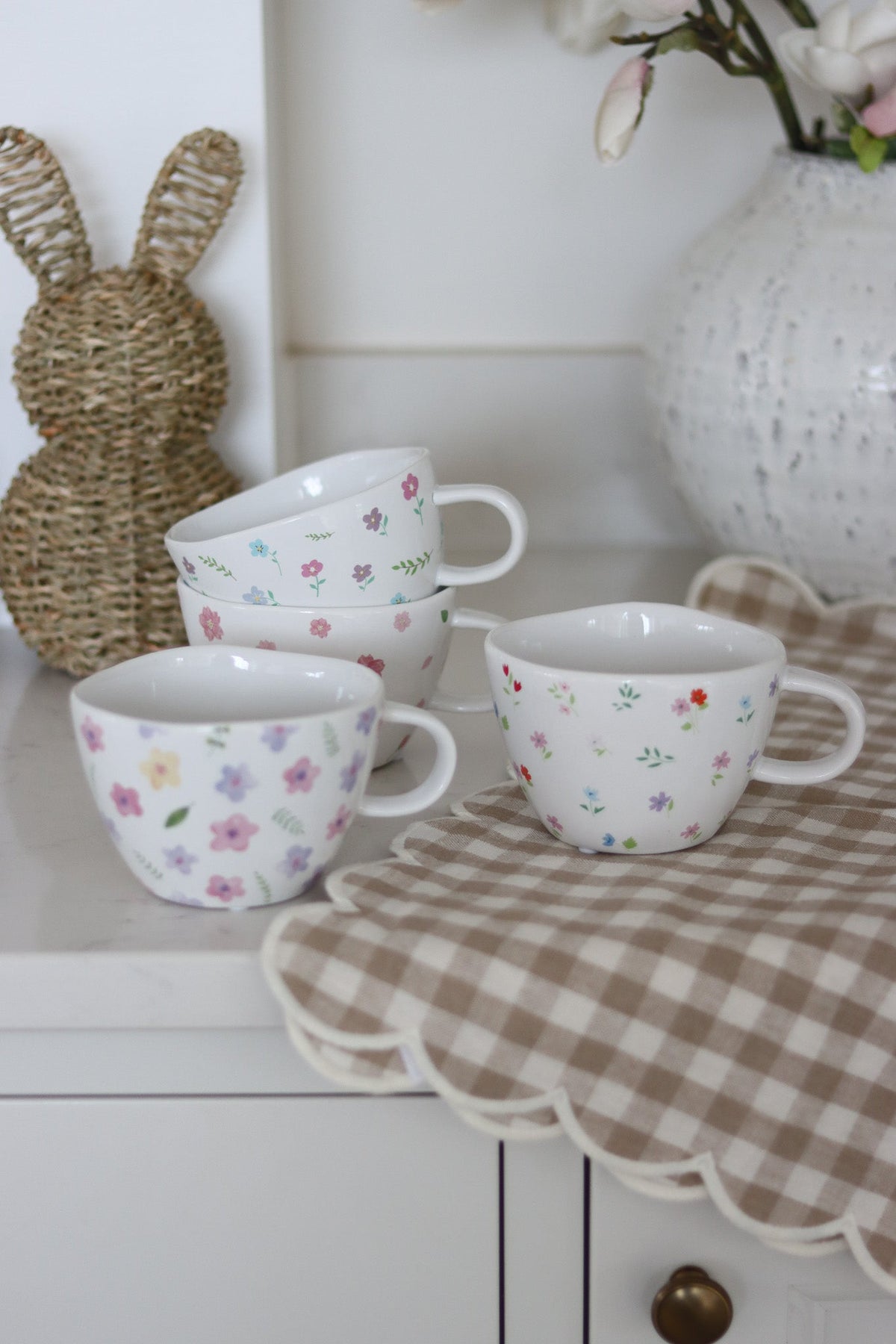 Floral Spring Mug Styling Bundle