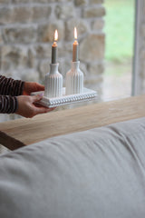 Ceramic Candle Tray Bundle