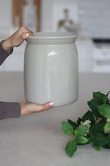 Ceramic Vase – Grey Glazed