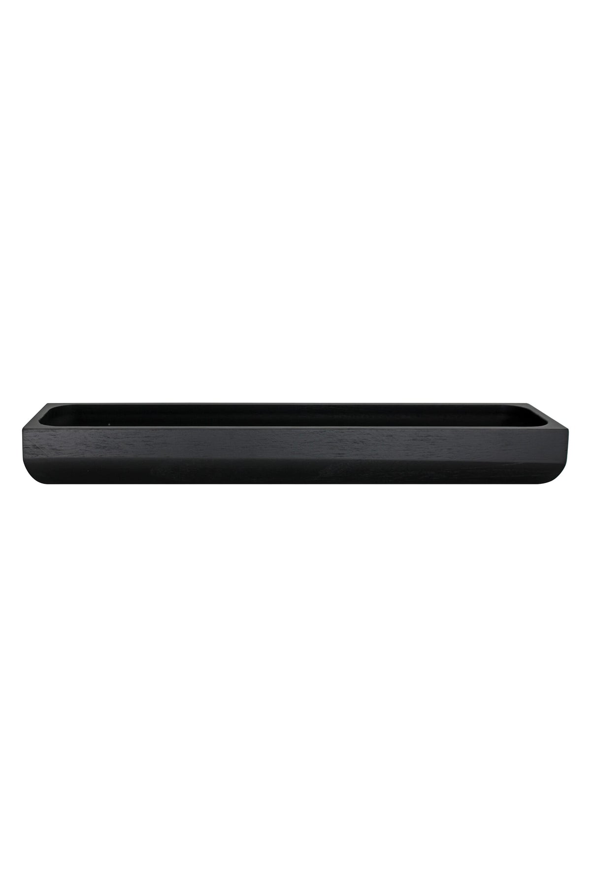 Long Paulownia Tray-Black