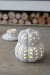 Ceramic Pumpkin LED - Stacked