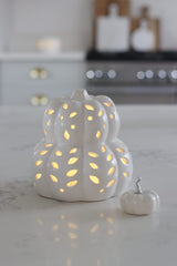 Ceramic Pumpkin LED - Stacked