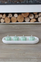 Ceramic Pumpkin Green - Tiny 4PC