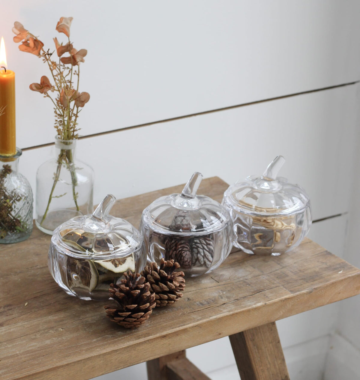 Glass Pumpkin Small Bundle