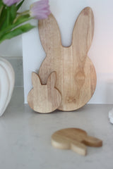 Bunny Chopping Board & Coasters Bundle