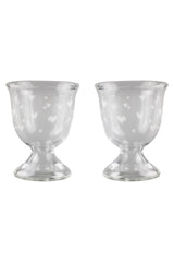 Egg Holder - White/Small Multi Heart 2Pc Set