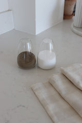 Glass Salt & Pepper Shakers