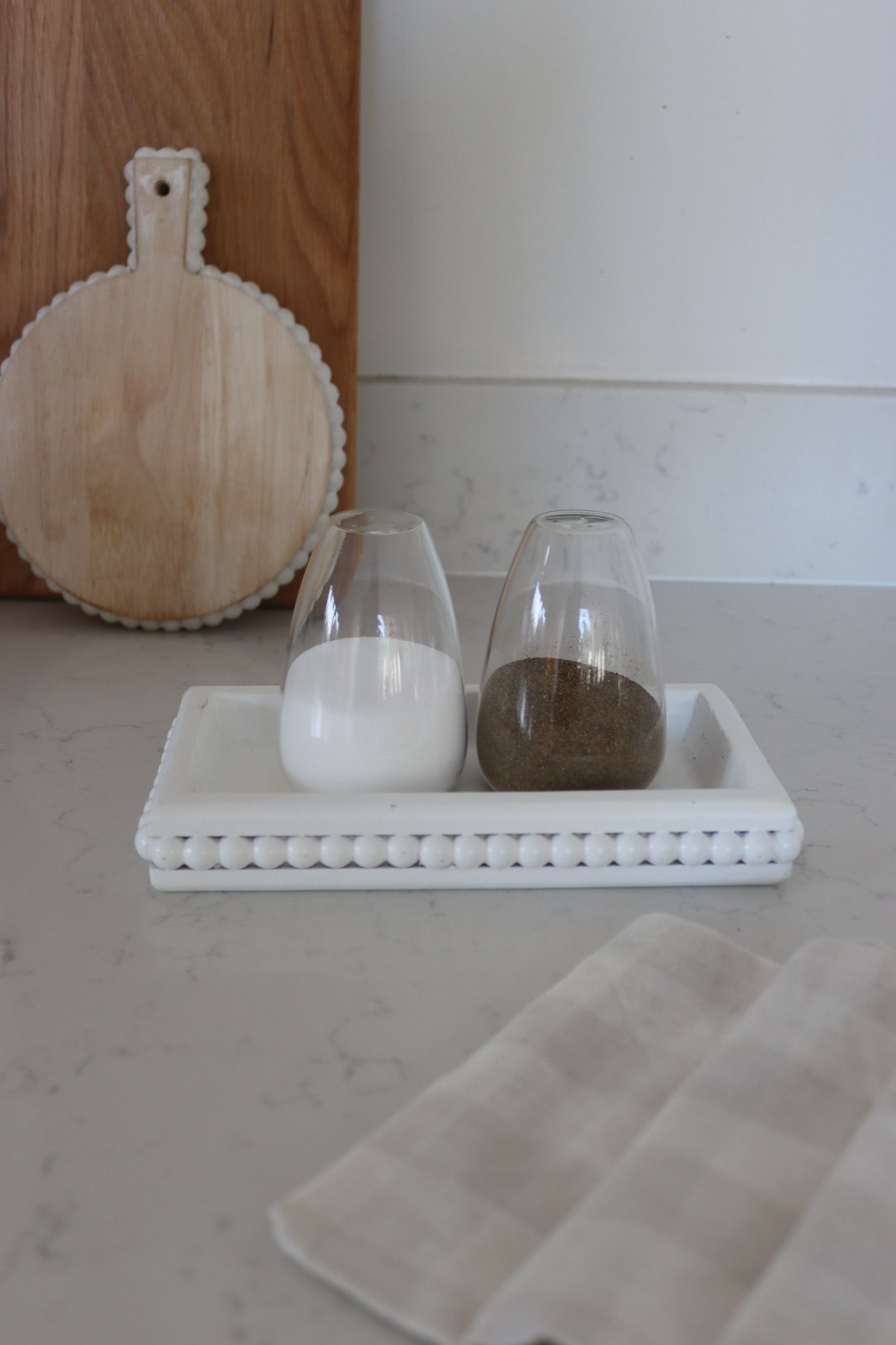 Glass Salt & Pepper Shakers