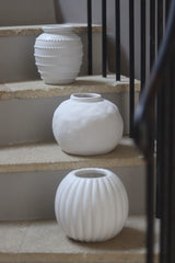 Ceramic Vase – Beaded