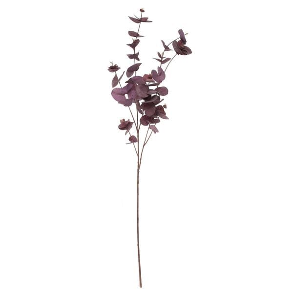 Faux Flowers - Burgundy Eucalyptus Spray