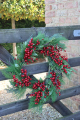 Christmas Wreath - Winter Morning