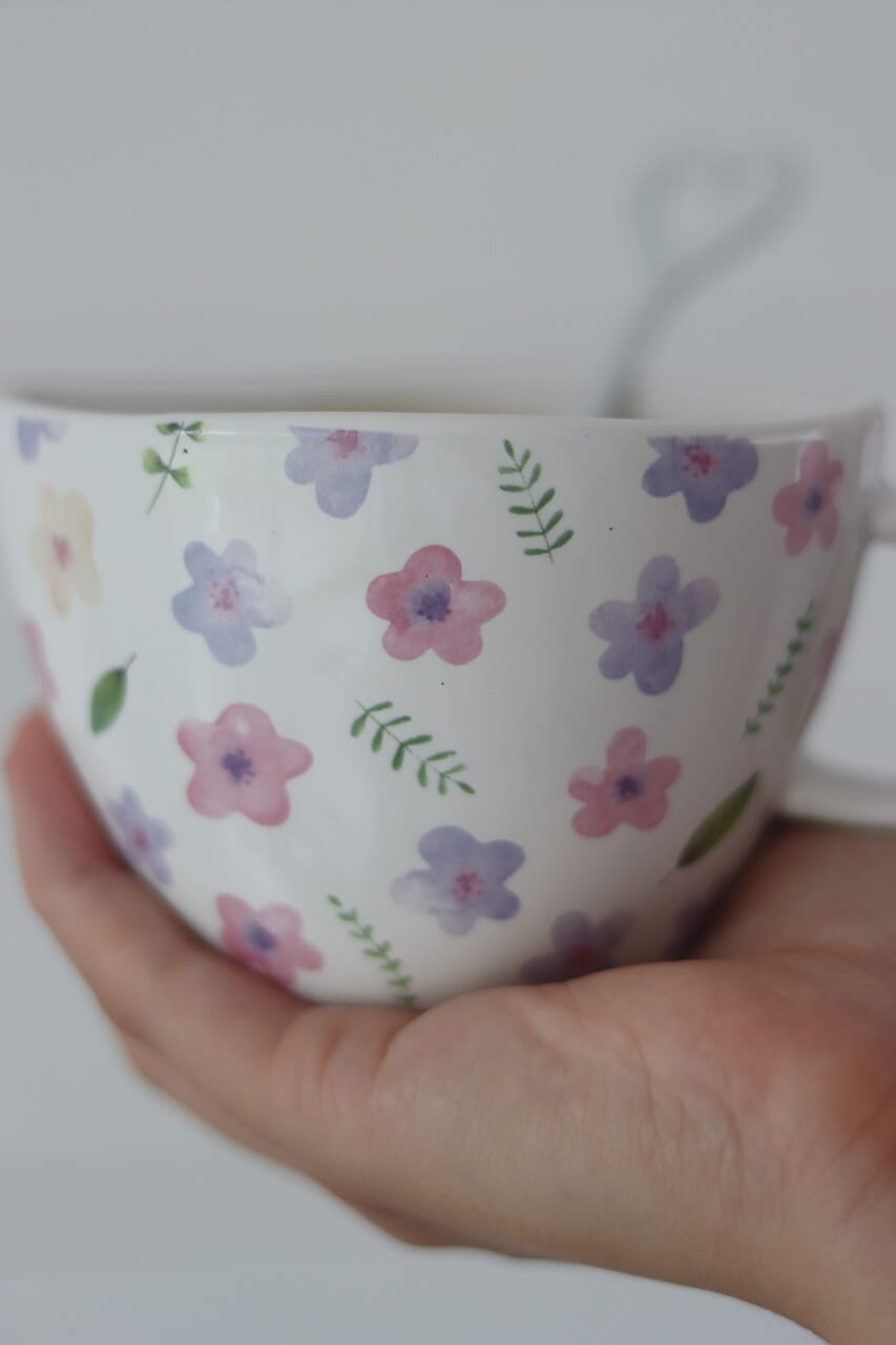 Ceramic Flower Mug - Bloom