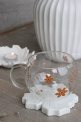 Double Walled Glass - Autumn Mug