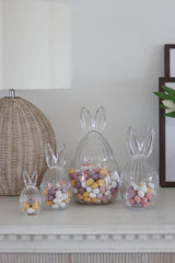 Glass Bunny Jar Bundle – Fluted