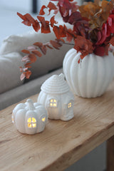 LED Pumpkin House