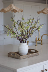 Faux Flower Arrangement Bundle – Green Berry