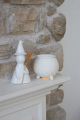 LED Ceramic Cauldron