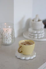 Irregular Stoneware Mug - Butter Yellow