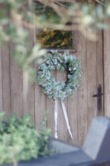 Faux Lambs Ear Wreath